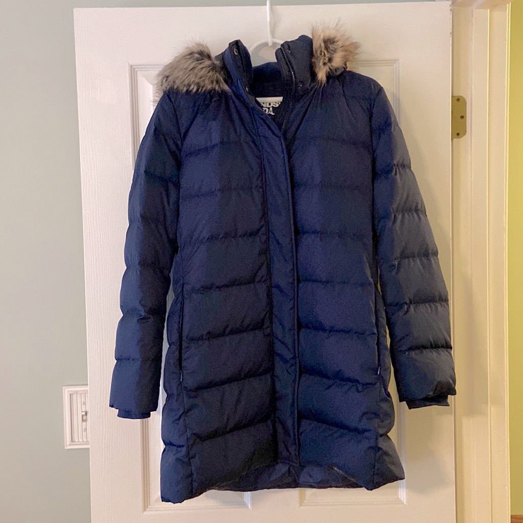 Lands’ End Women’s Down Winter Coat Nwt